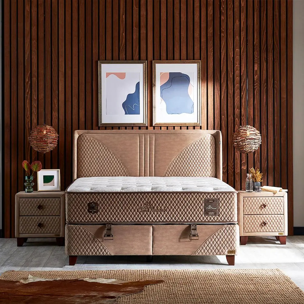 Lit coffre CLIMA NATUREL Mobilicious — mise en situation