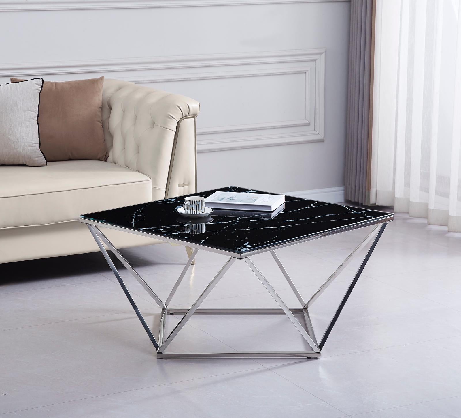 #Couleur du plateau de table_Marbre noir
