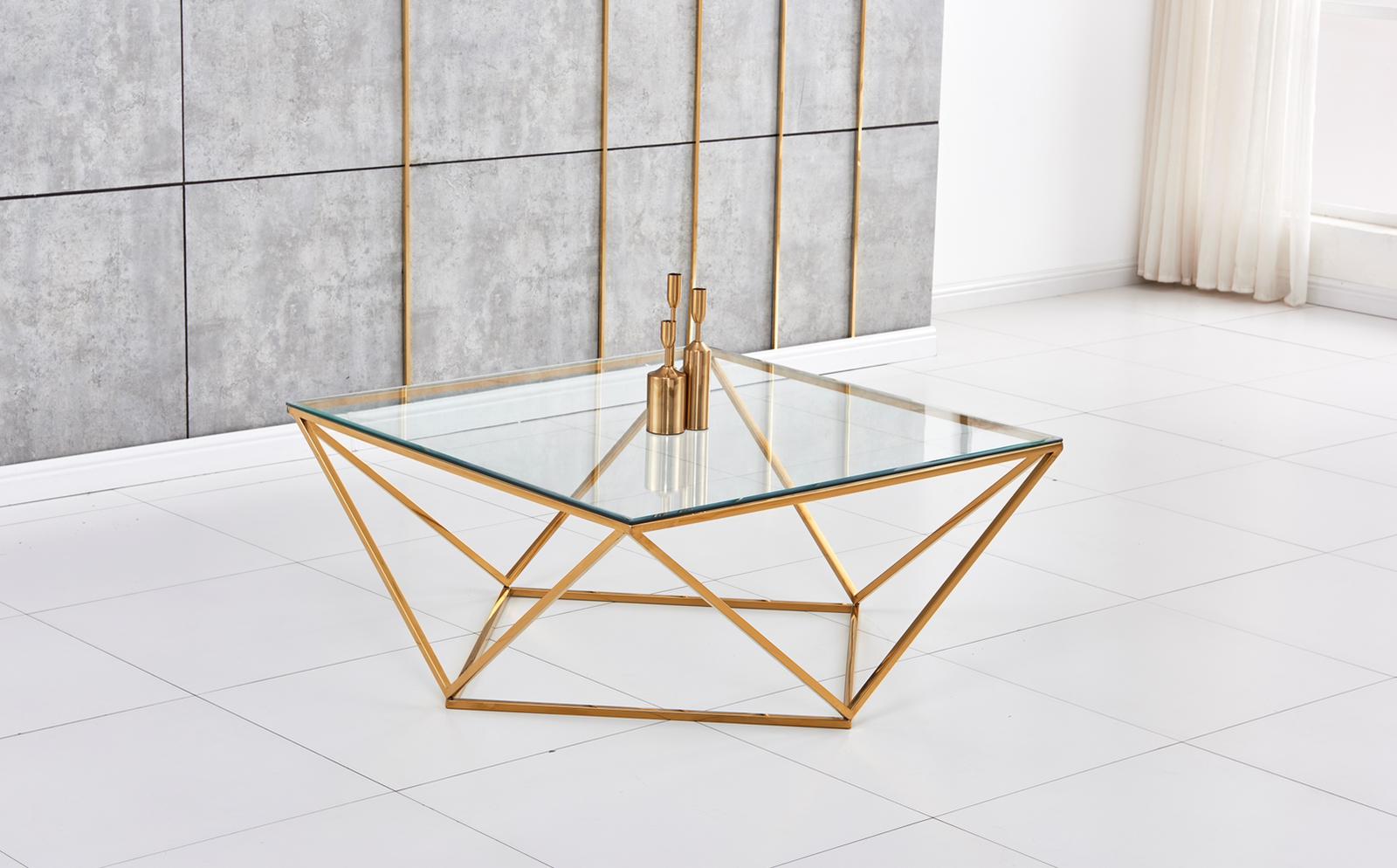 #Couleur du plateau de table_Verre transparent