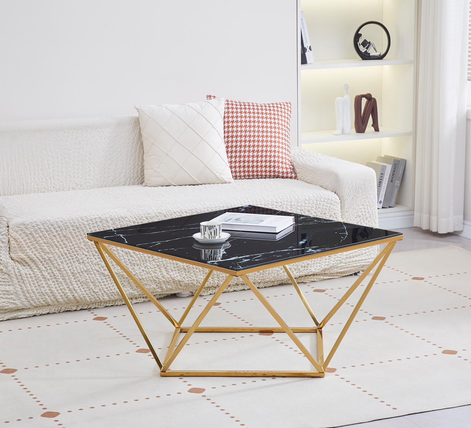 #Couleur du plateau de table_Marbre noir