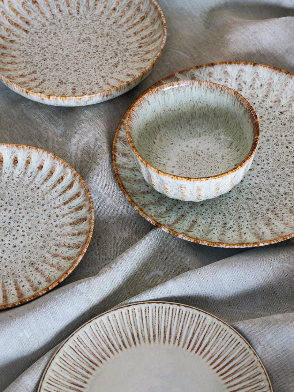 Assiette creuse Fleur