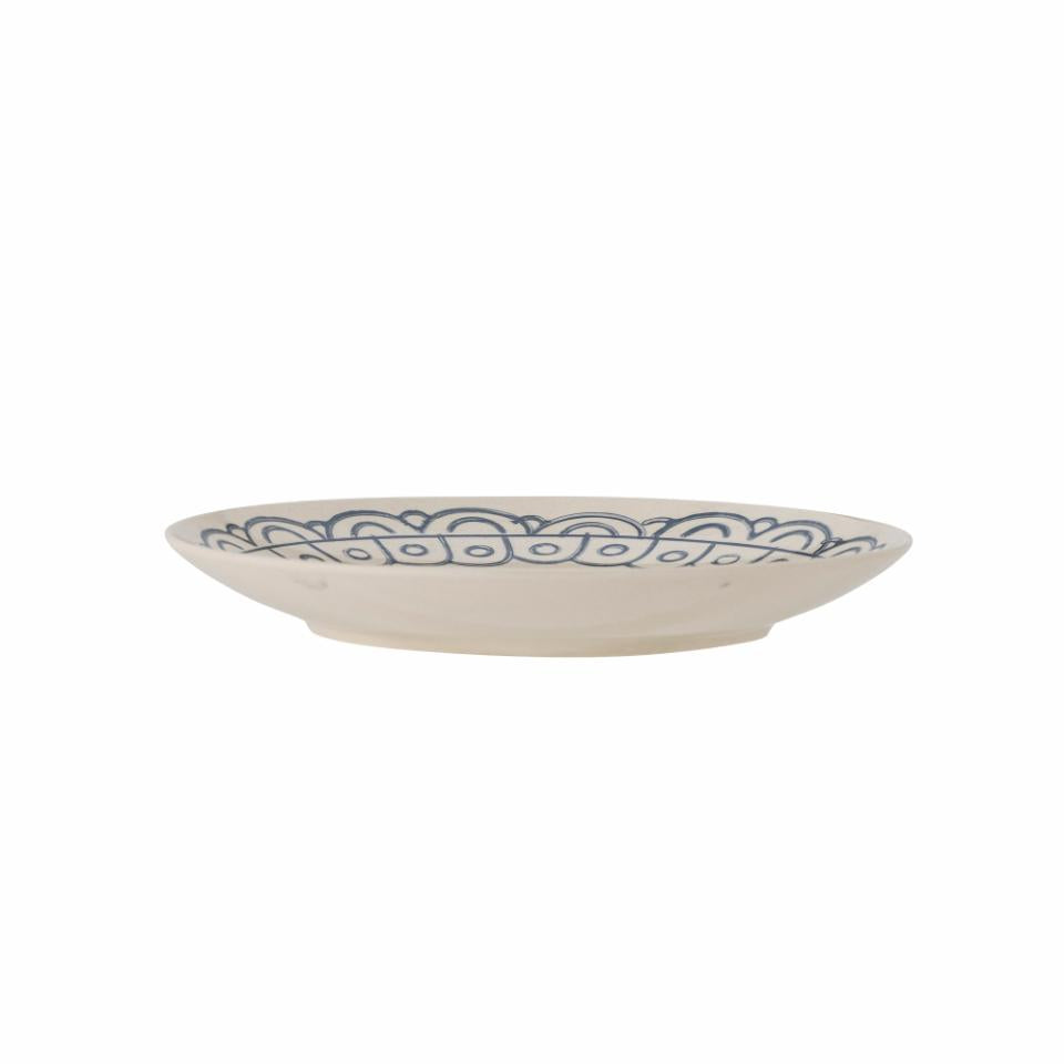 Assiette bleu Maple