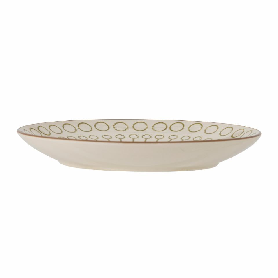 Assiette verte Maple