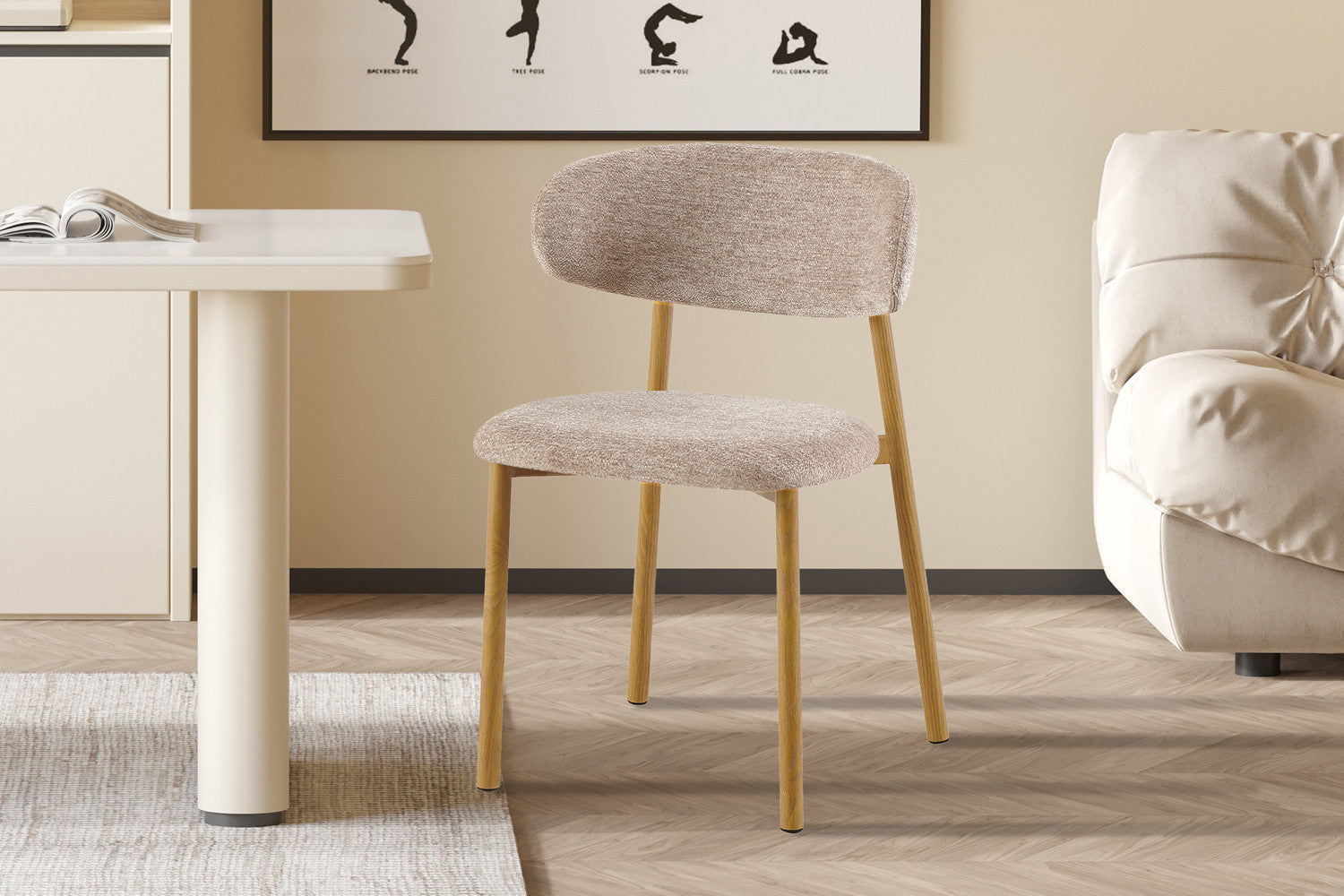 #Couleur_Sable pieds naturel