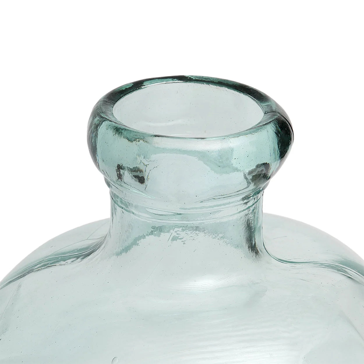 Texture du verre recyclé — détail