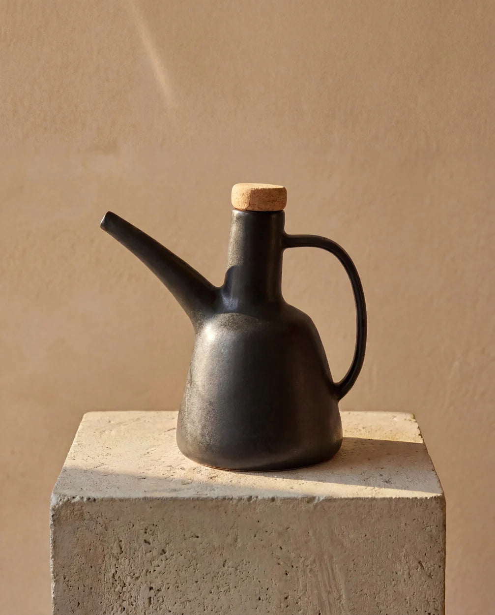Distributeur d'Huile d'Olive Noir
