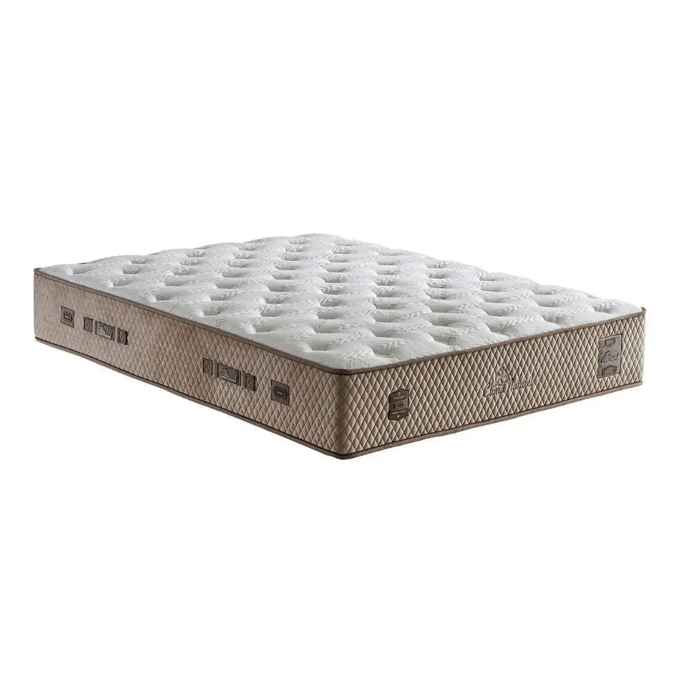Lit coffre CLIMA NATUREL Mobilicious — détail matelassé