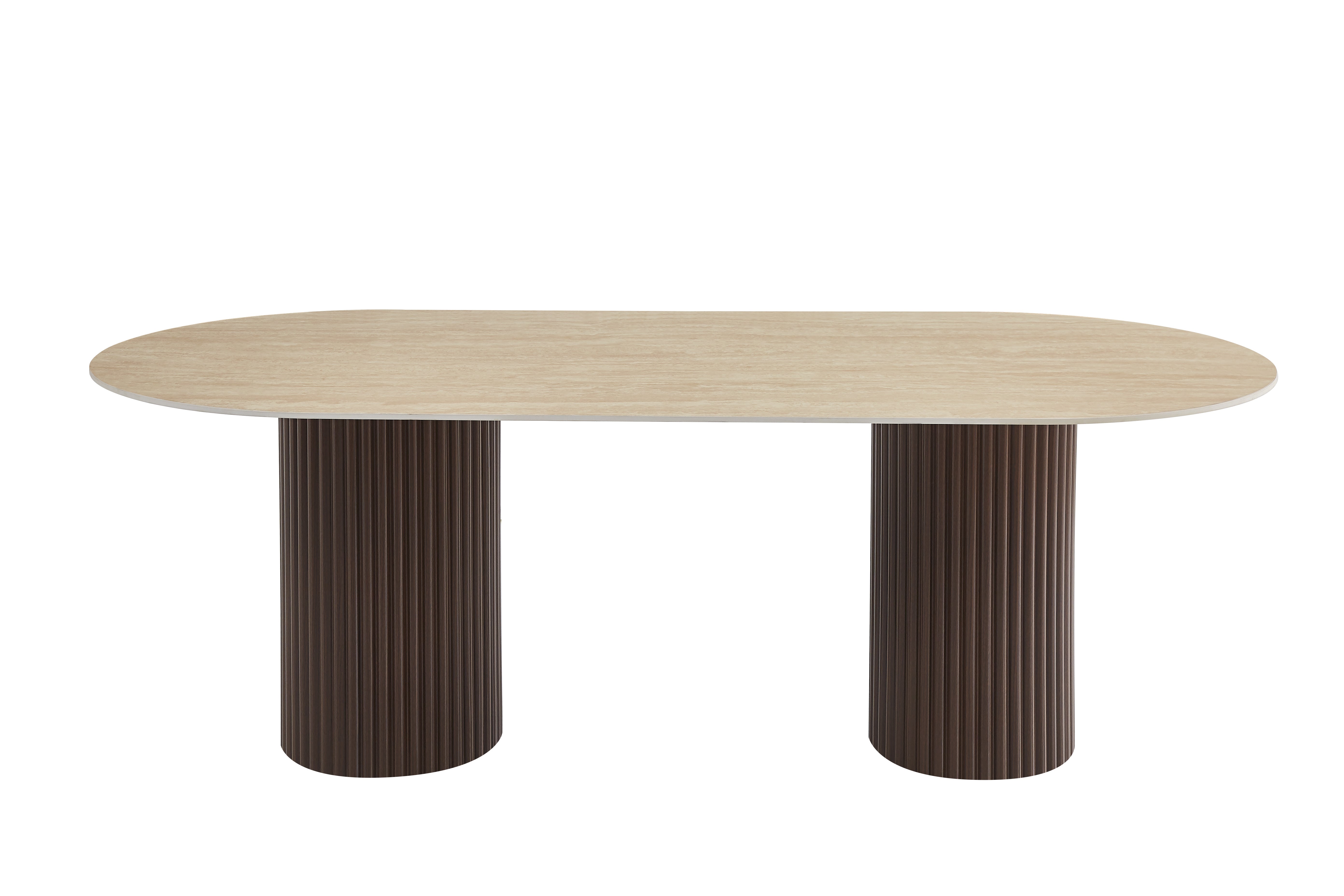 Pack Keysha - Table à manger + 4 chaises + table basse