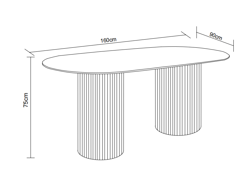 Pack Keysha - Table à manger + 4 chaises + table basse