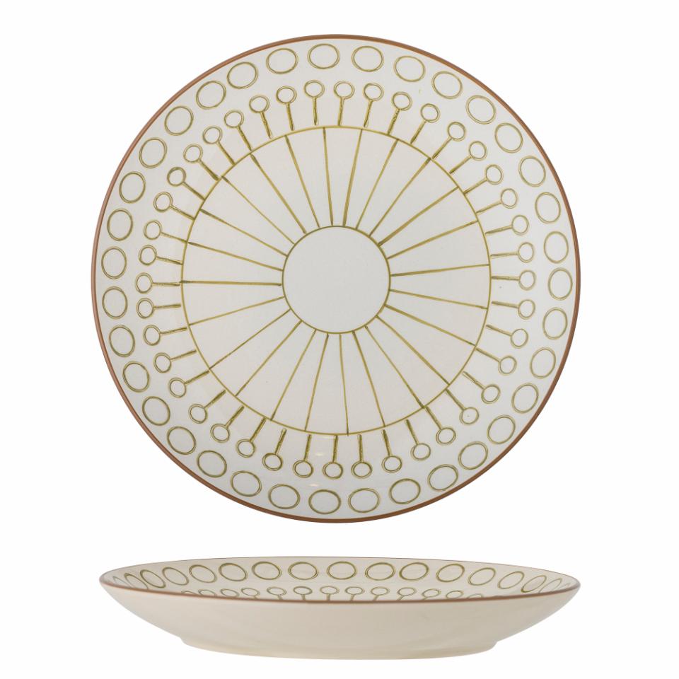 Assiette verte Maple