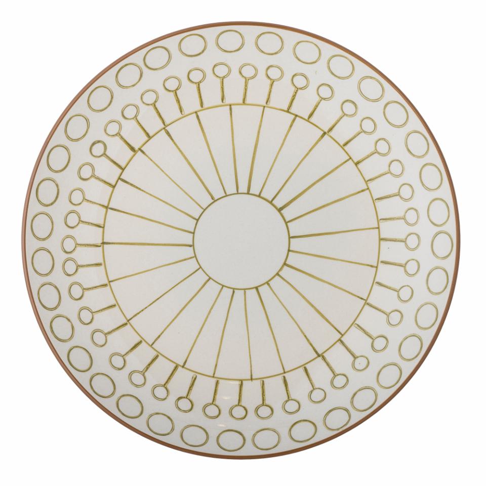 Assiette verte Maple
